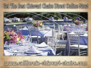 Get The Best Chiavari Chairs Direct Online Now!