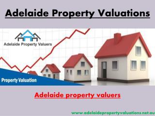 Real Estate Valuations Services Adelaide, SA