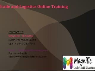 Microsoft Dynamics AX Trade And Logistics ONline Training in Singapore