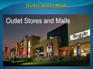 Outlet Stores and Malls | Outlet Stores and Malls