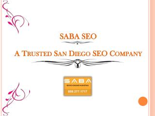 A Trusted San Diego SEO Company