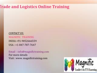 Microsoft Dynamics AX Trade And Logistics Online Training in Canada