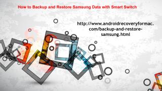 How to Backup and Restore Samsung Data with Smart Switch