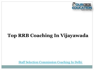 Top rrb coaching in vijayawada