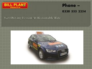 Driving lessons Stockton