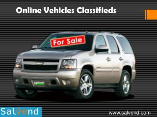 Online Vehicles Classifieds