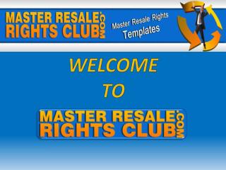 Master Resale Rights Club