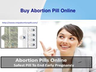 Buy Abortion Pill Online