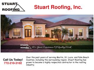 Roof Repair and Maintenance in Stuart