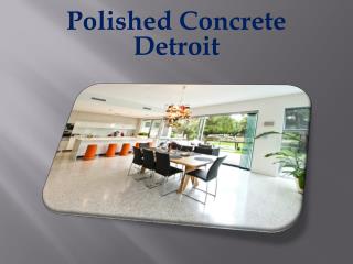 Polished Concrete Detroit