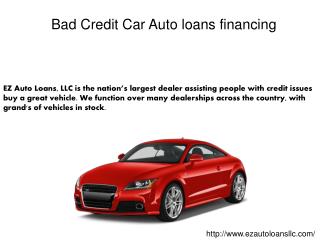 Bad Credit Auto Dealers