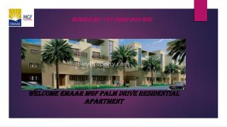 Residential Apartments Emaar MGF Palm Drive Gurgaon