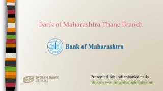Bank of Maharashtra Thane Branches