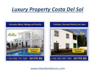 Luxury Property Costa Del Sol