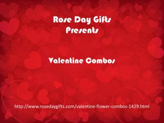 Exquisite Valentine Flower Combos to Confess Love to Sweetheart @ rosedaygifts.com