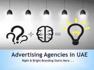 Advertising Agencies in UAE