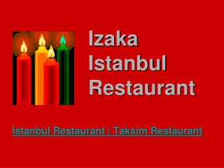 Bosphorus restaurant | istanbul best restaurants