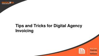 Digital Agency Invoicing – Tips and Tricks for 2016