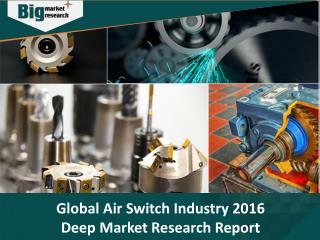 Air Switch Industry 2016 Deep Market Research Report - Big Market Research