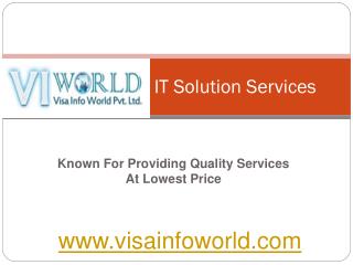 Website designing company (9899756694) in Noida India-visainfoworld.com