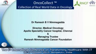 OncoCollect-Collection of Real World Data in Oncology