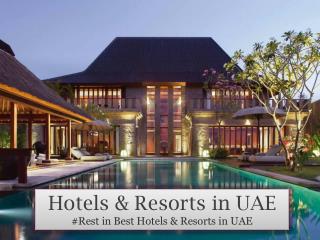 Hotels in UAE