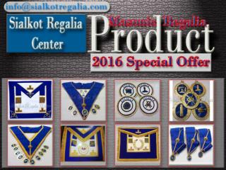 Masonic regalia Craft provincial apron