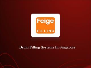 Drum Filling Singapore