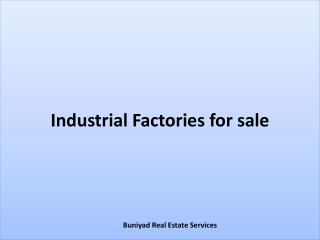 Govt approved industrial factories in Noida