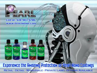 Experience the amazing protection of Pearl Nano coatings