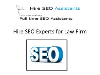 Law Firm Web Site SEO