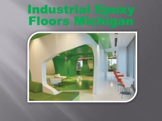 Industrial Epoxy Floors Michigan