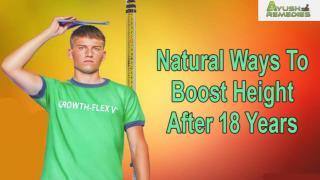 Natural Ways To Boost Height After 18 Years In A Safe Manner