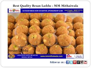 Best Quality Besan Laddu - MM Mithaiwala