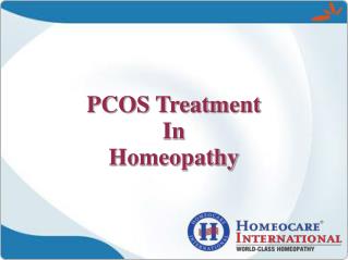 Healthy Homeopathy Approach To Prevent PCOS