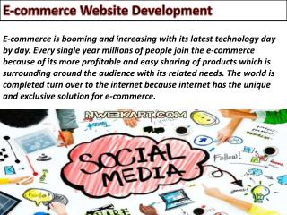 eCommerce website Development