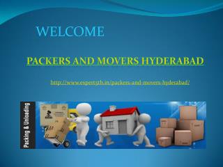 Movers and Packers Hyderabad @ http://www.expert5th.in/packers-and-movers-hyderabad/