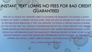 Text Loans Instant Cash @http://www.atextloans.co.uk | £100 Text Loans