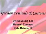 German Festivals Customs