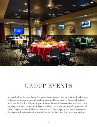 Atlanta Event Rental Facility