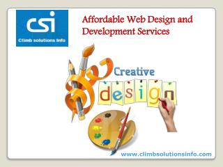 Affordable Web Design Services