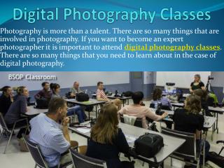 Digital Photography Classes, Photography Programs, Photography Career