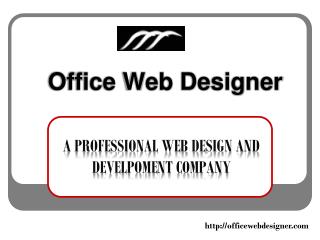 Web Design Comapny Officewebdesigner