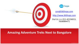 Amazing Adventure Treks Next to Bangalore