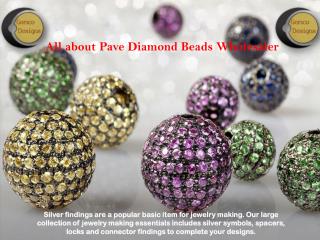 Pave Diamond Charms by Gemco Design
