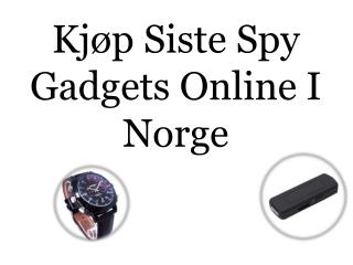 Kjøp Siste Spy Gadgets Online I Norge