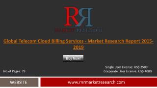 Telecom Cloud Billing Services Market Trends and Drivers in 2019 Report