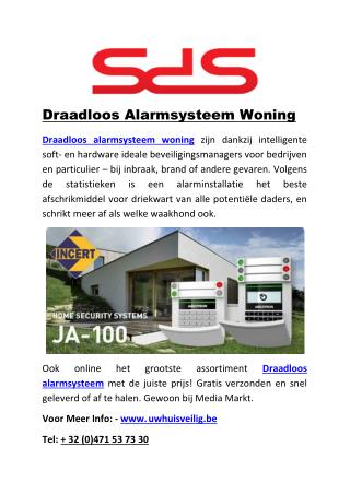 Draadloos Alarmsysteem Woning