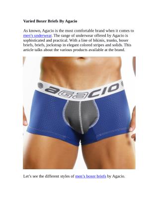 Varied Boxer Briefs By Agacio