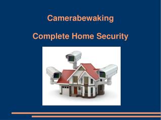 Camerabewaking – Complete Home Security
